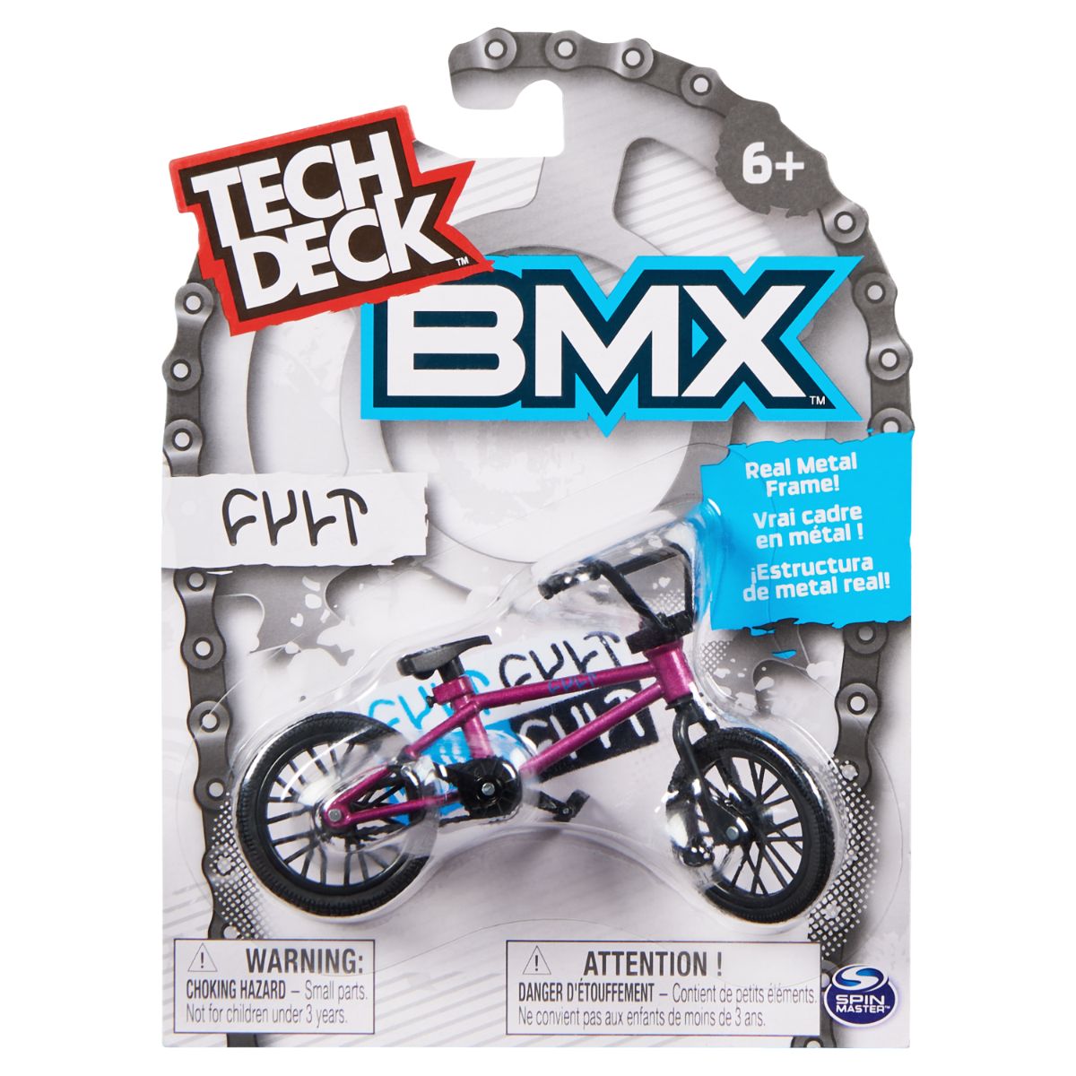 Mini BMX bike, Tech Deck, Cult, 20140824 Masinute 2023-09-21
