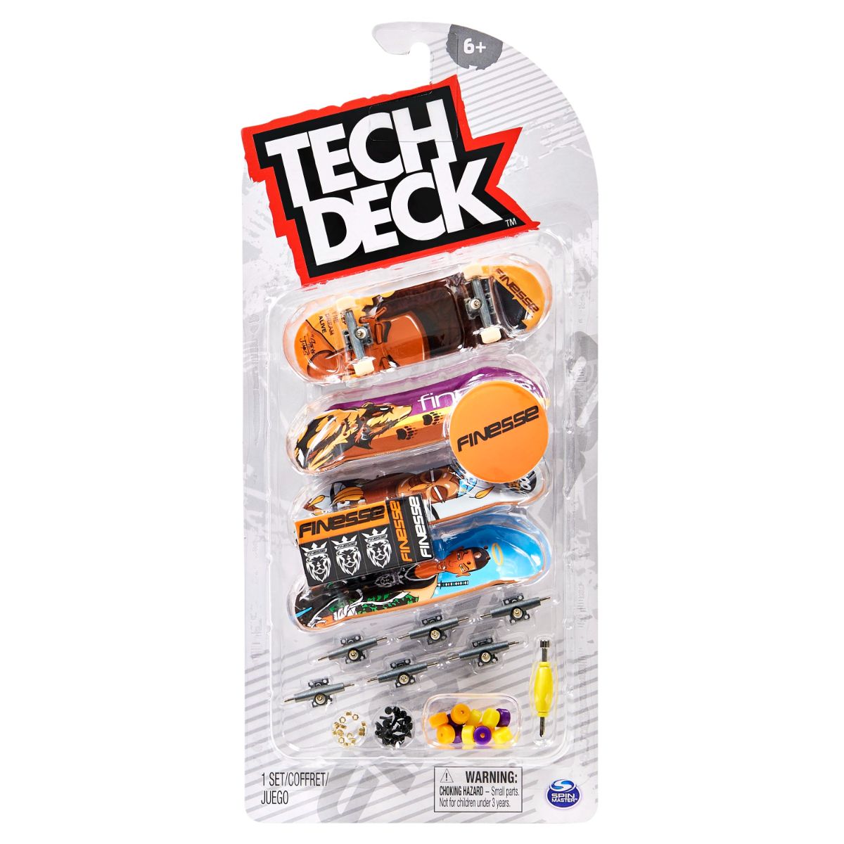 Set mini placa skateboard Tech Deck, 4 buc, 20136684