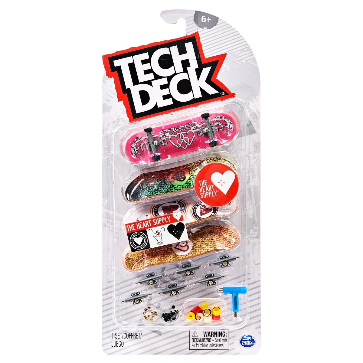 Set mini placa skateboard Tech Deck, 4 buc, 20136680