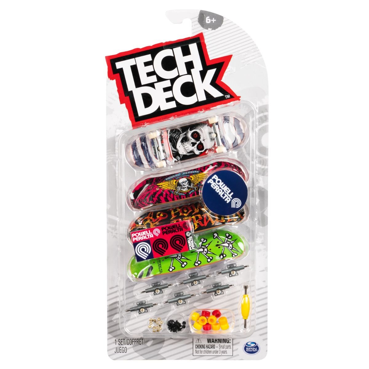 Set mini placa skateboard Tech Deck, 4 buc, Powell Peralta, 20136720 20136720