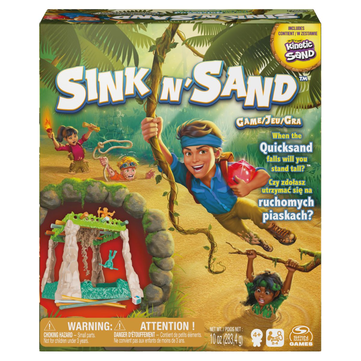 Set de joaca Kinetic Sand, Joc de aventura