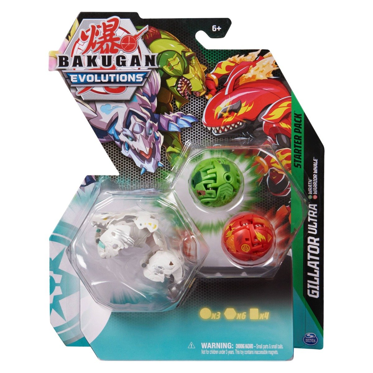 Figurina Bakugan Evolutions Starter Pack 3