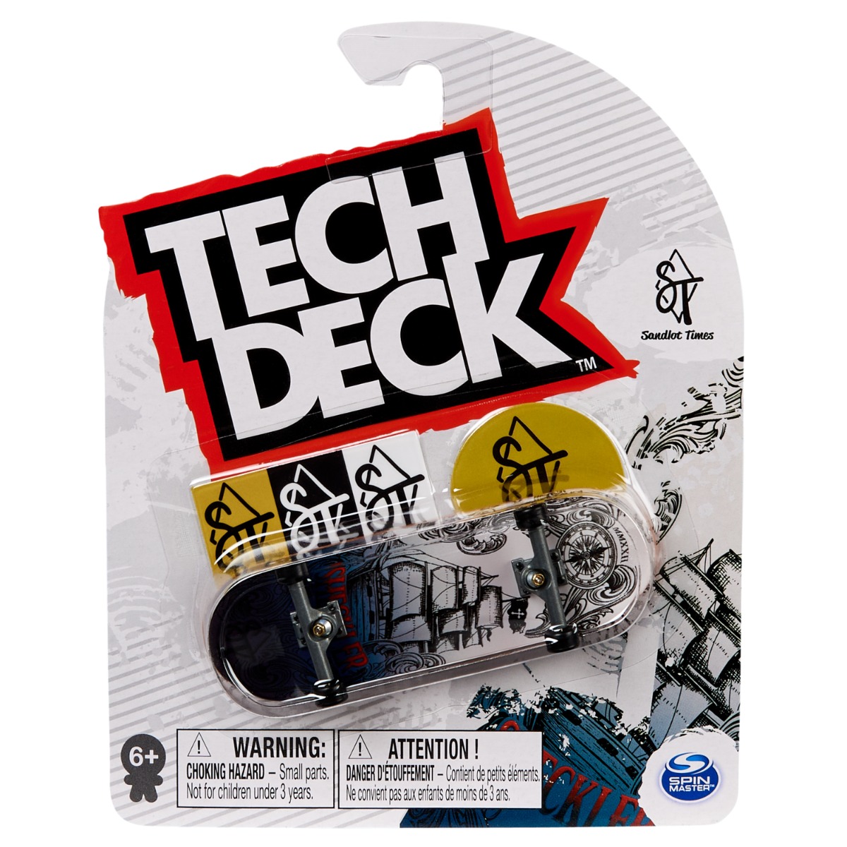 Mini placa skateboard Tech Deck, Sandlot Times, 20142055