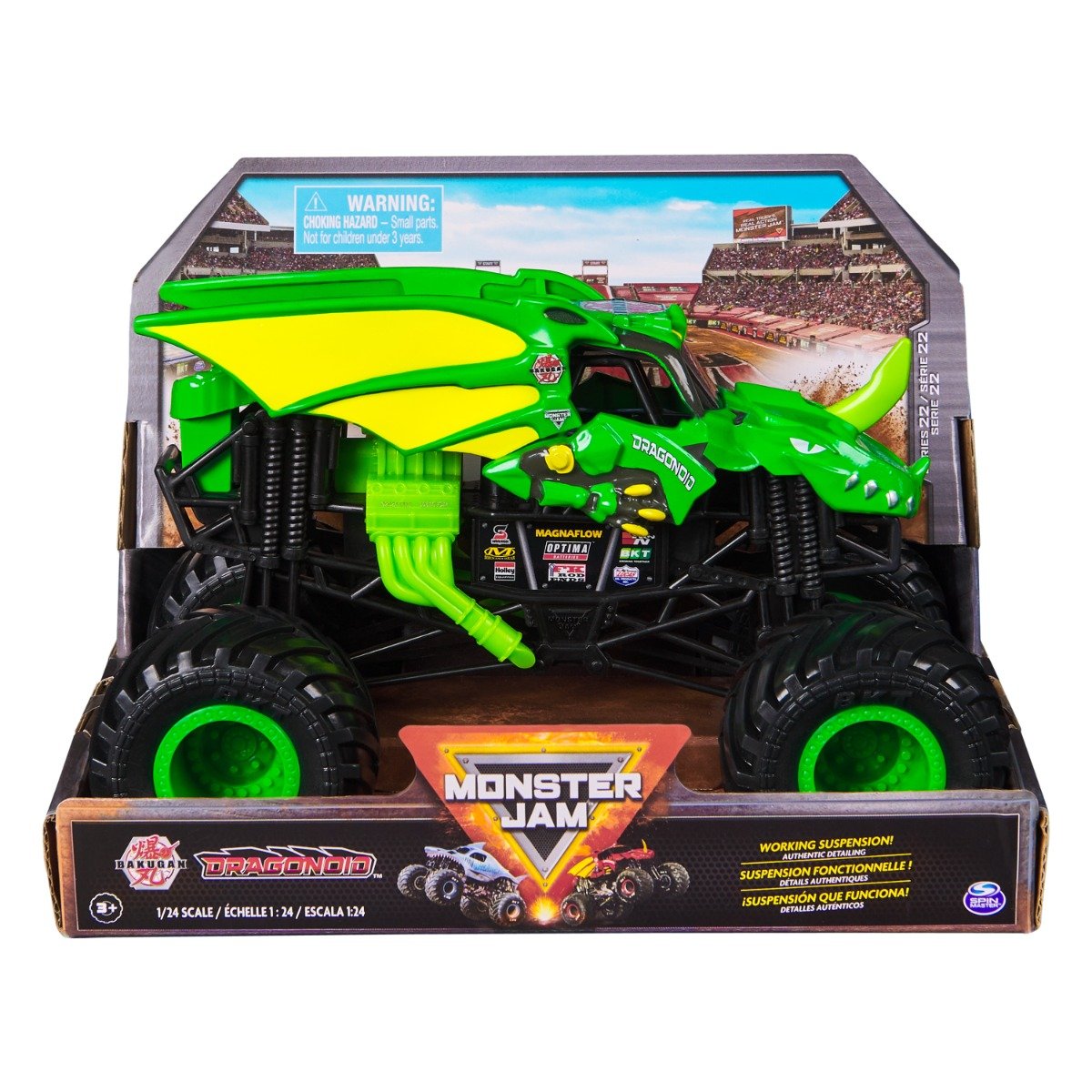 Masina metalica, Monster Jam, Bakugan Dragonoid, 20144300