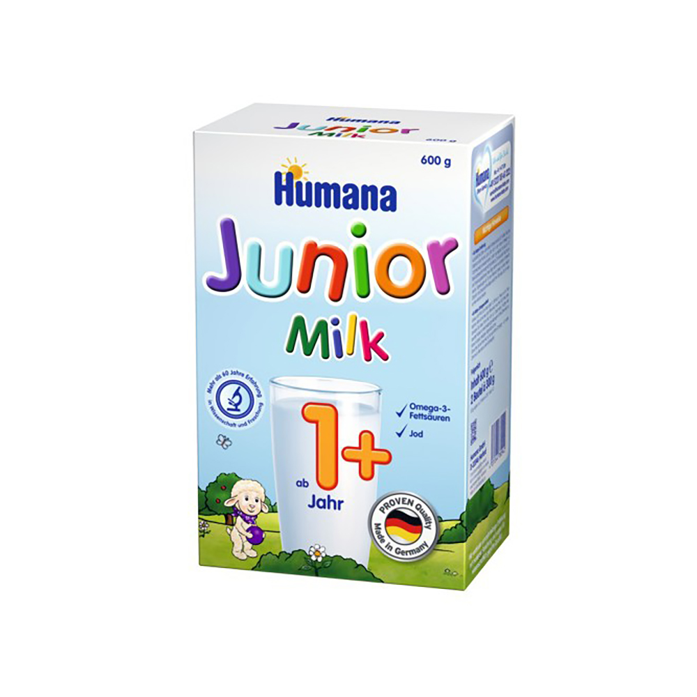 Lapte praf Humana Junior 1+, 600 g, 12 luni+ imagine