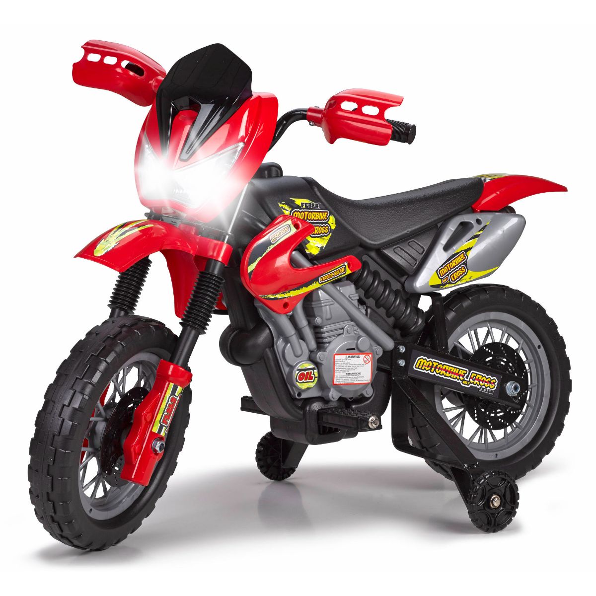 Motocicleta electrica pentru copii Feber Cross 400F Feber imagine 2022