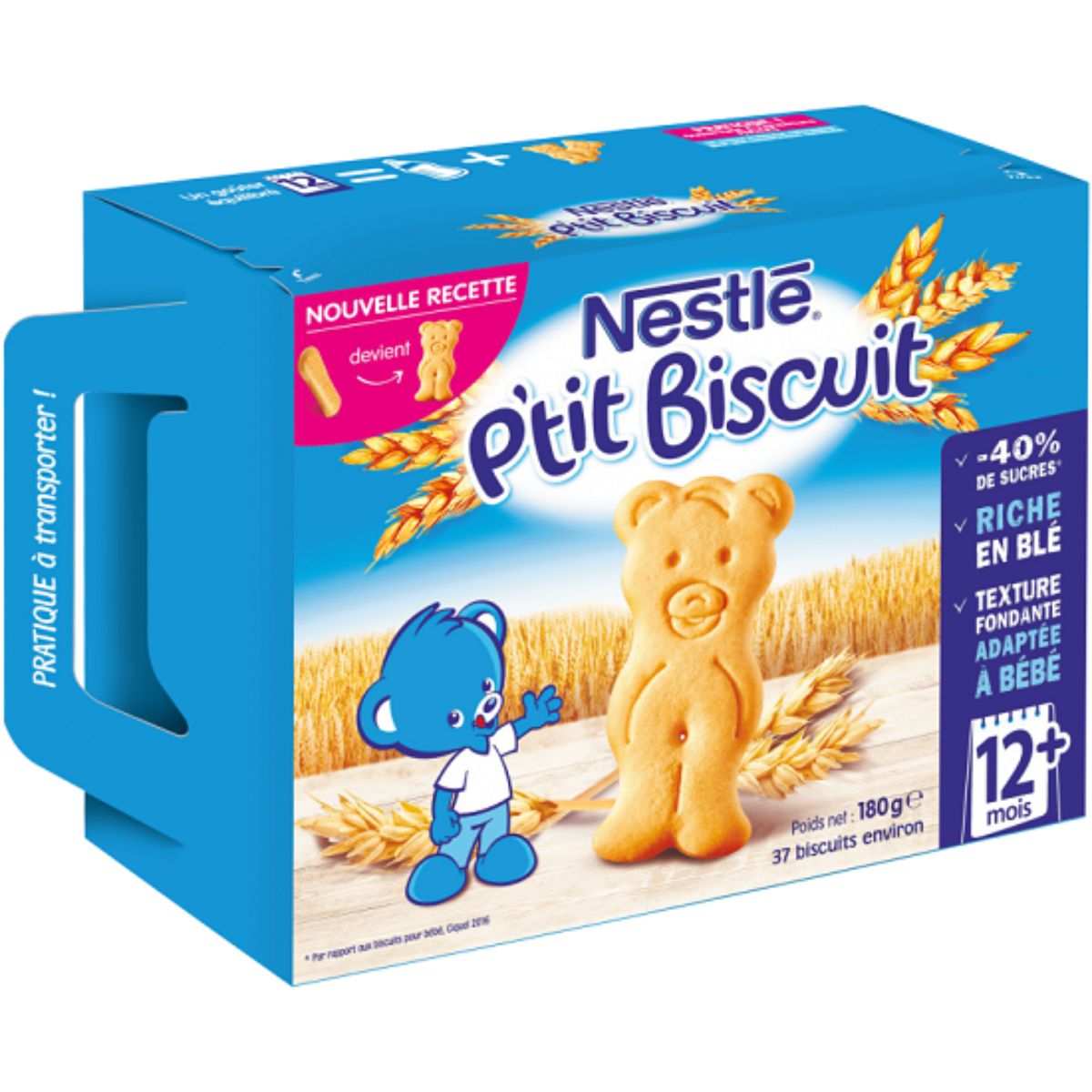 Biscuiti Ptit Nestle, 180 g NESTLE