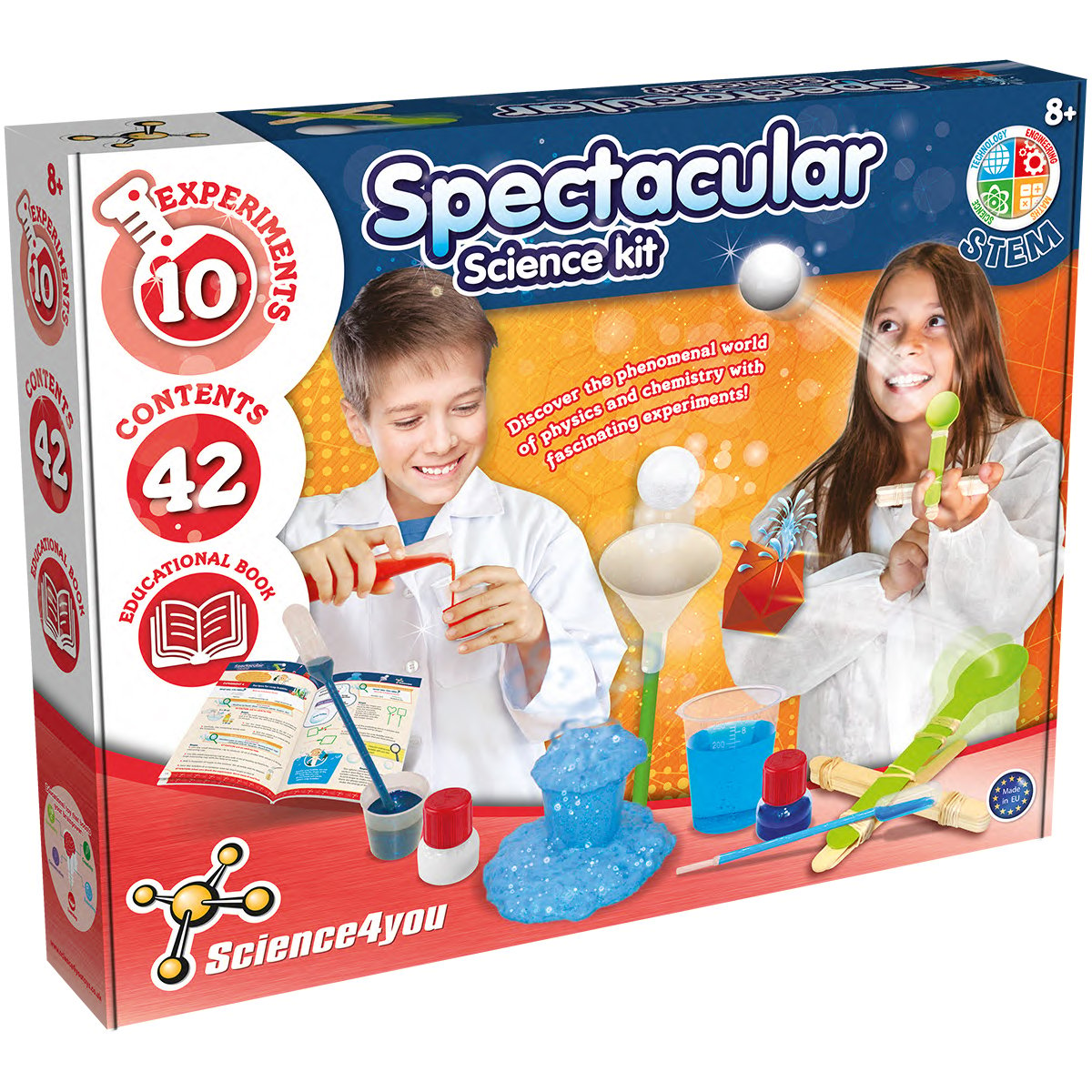 Set de experimente Science4You, Spectacular Science Kit educative