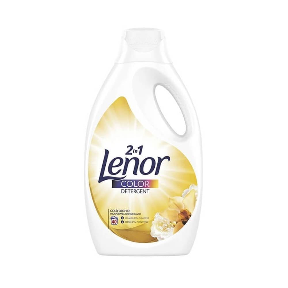 Detergent lenor color 2 in 1 gold orchid, 2.2l