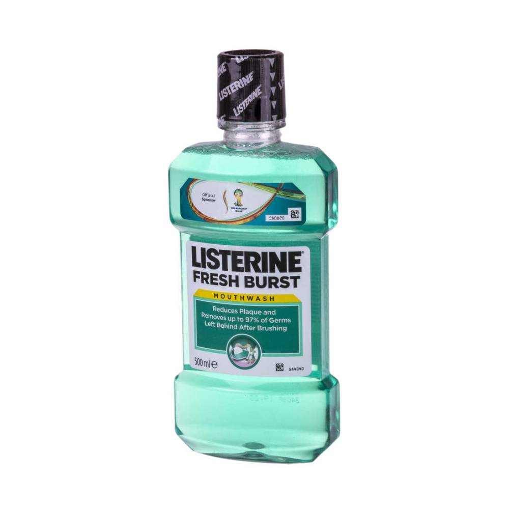 Apa de gura listerine fresh burst, 500ml