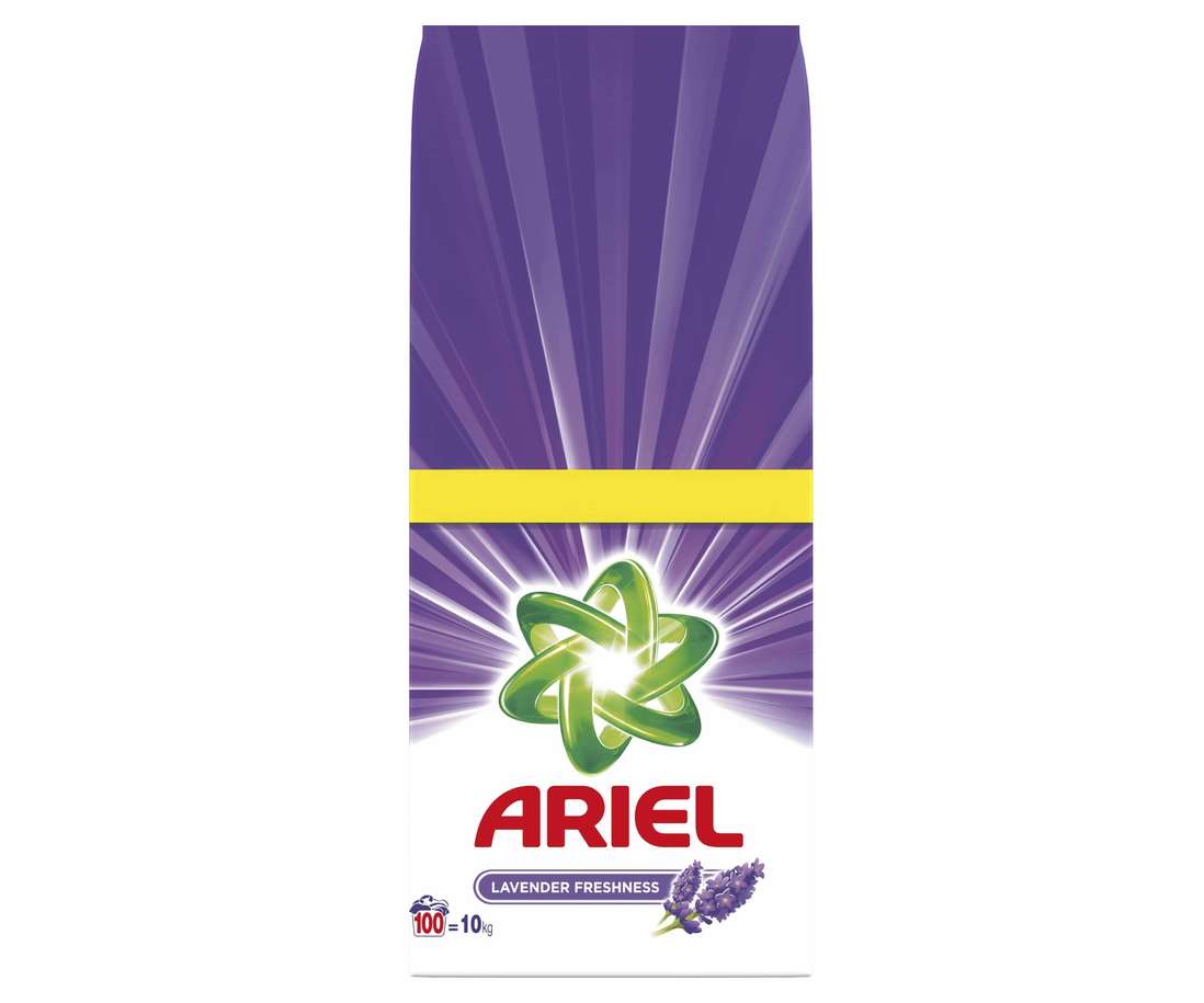 Detergent ariel automat lavander freshness, 10 kg 