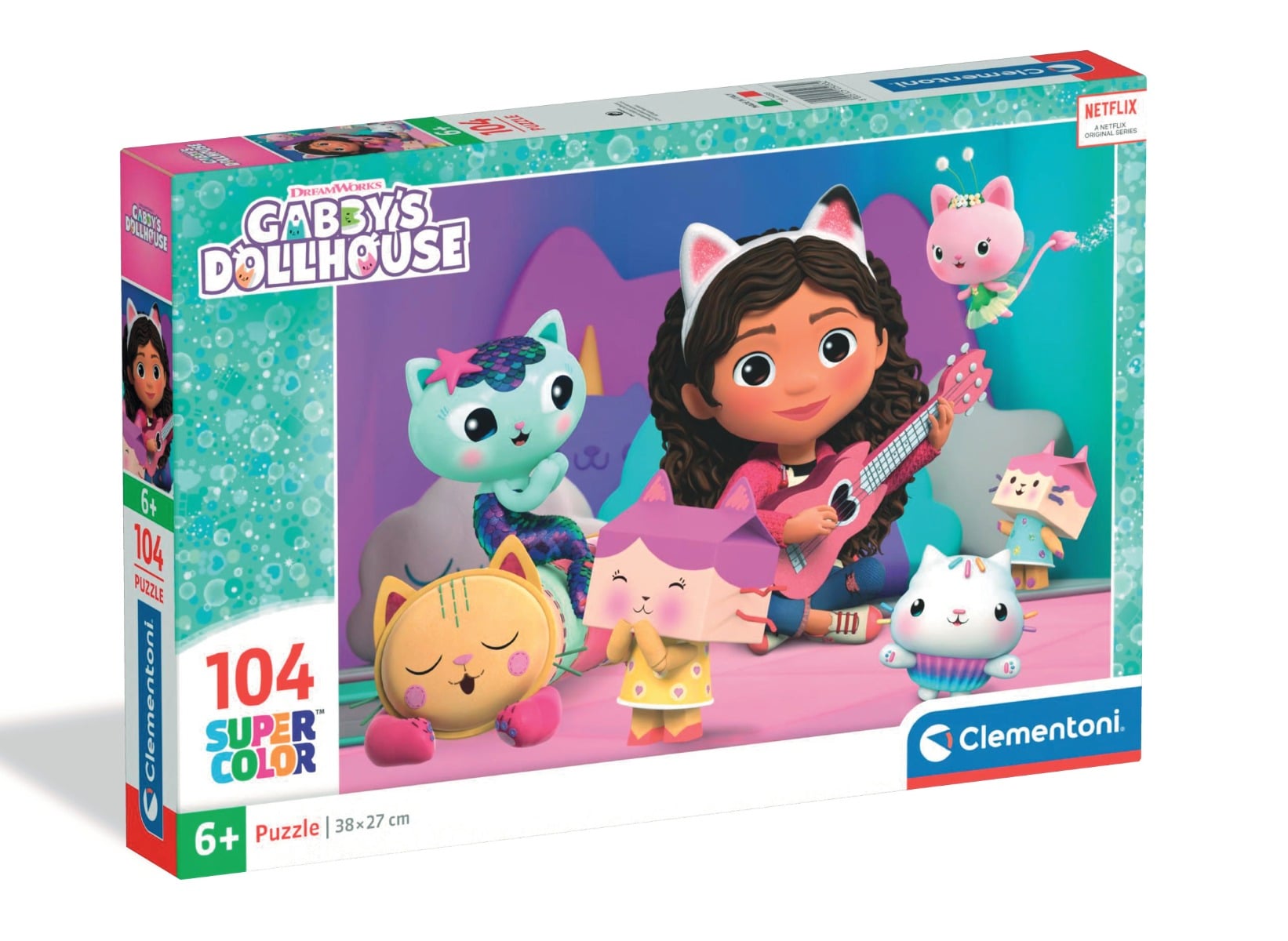 Puzzle Clementoni, Gabby's Dollhouse, 104 piese