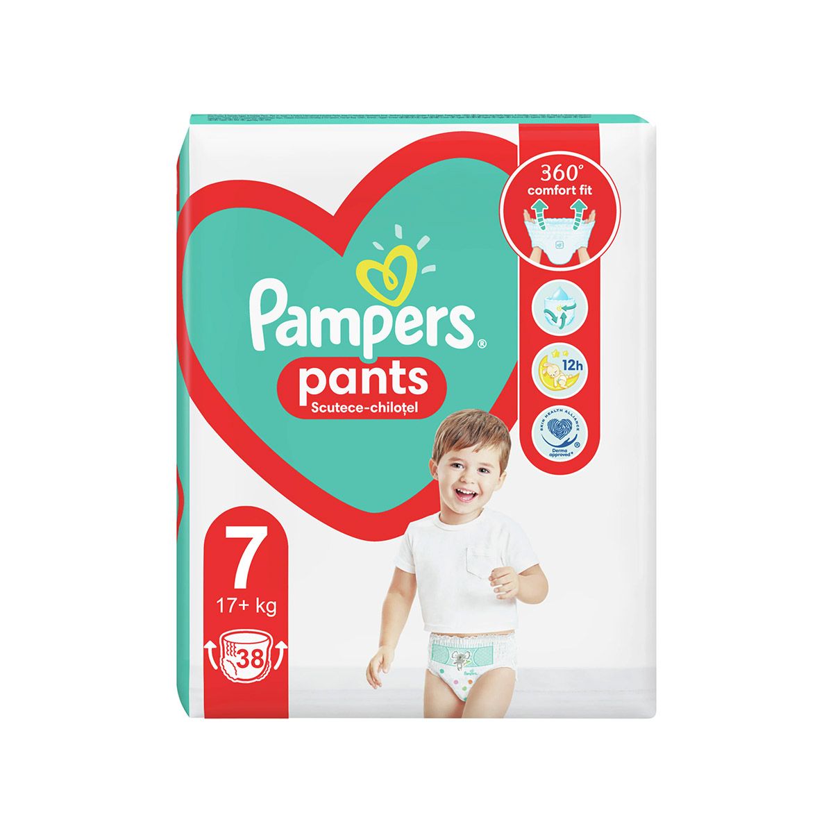 Scutece Pampers 7 Chilotel Act Baby, 17+ kg, 38 buc image0