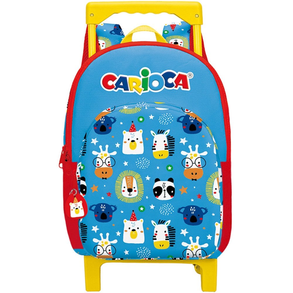 Troler Carioca, Animal Blue, 40 x 28 x 17 cm