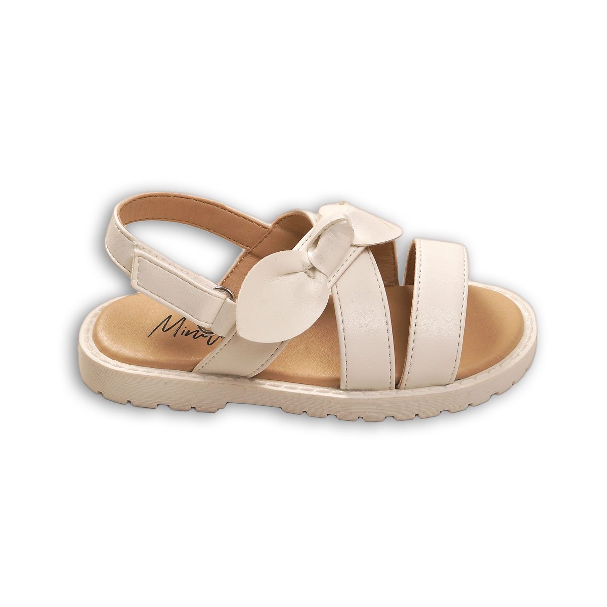 Sandale in curele si funda aplicata, Minoti Shoe