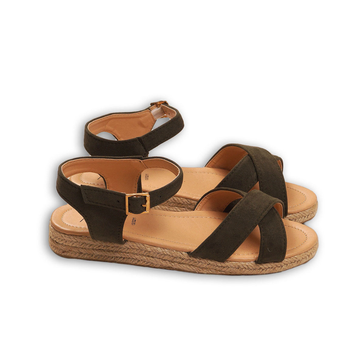 Sandale in curele cu inchidere la glezna, Minoti Shoe