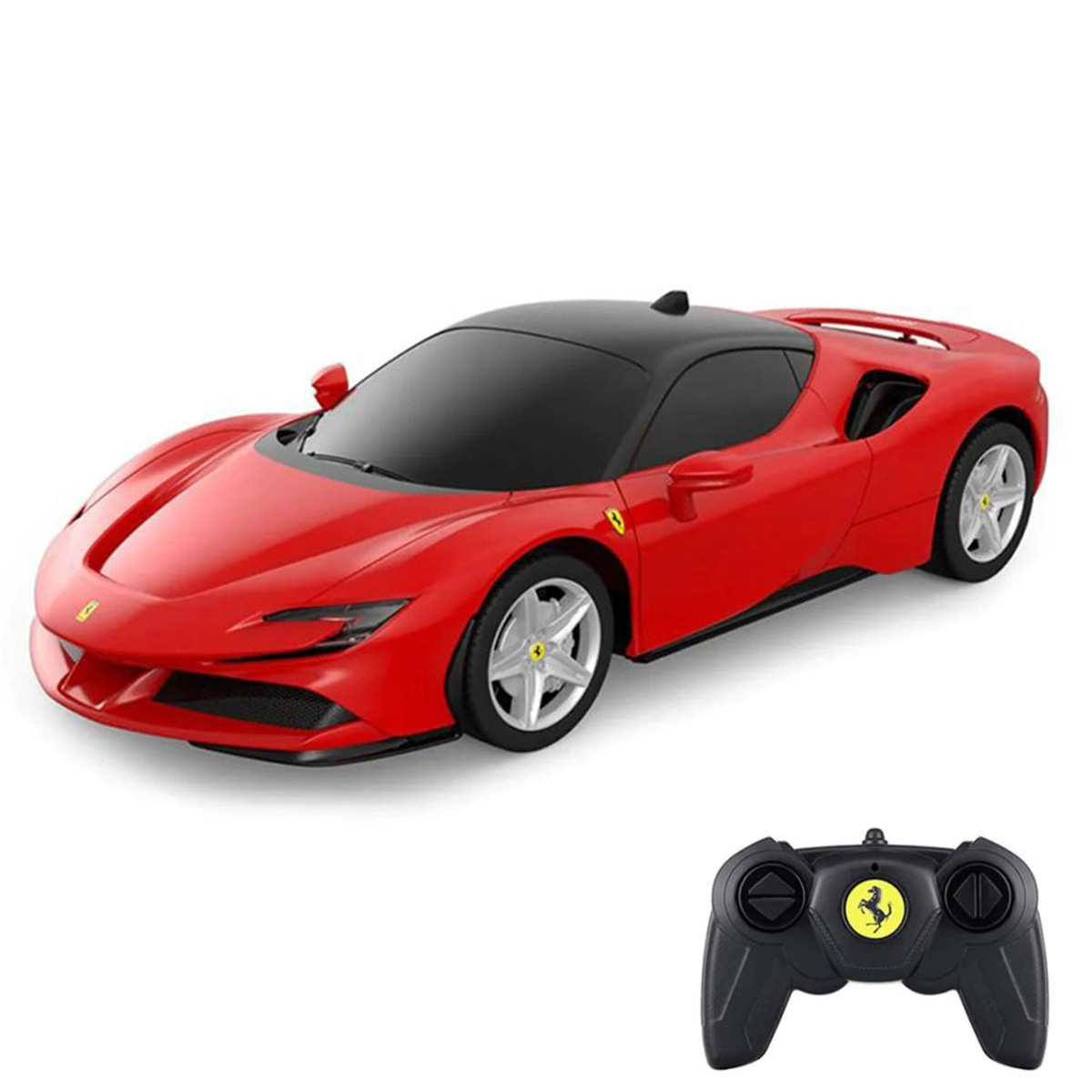 Masinuta cu telecomanda, Maisto Ferrari 488 GTB, 1:24, Rosu