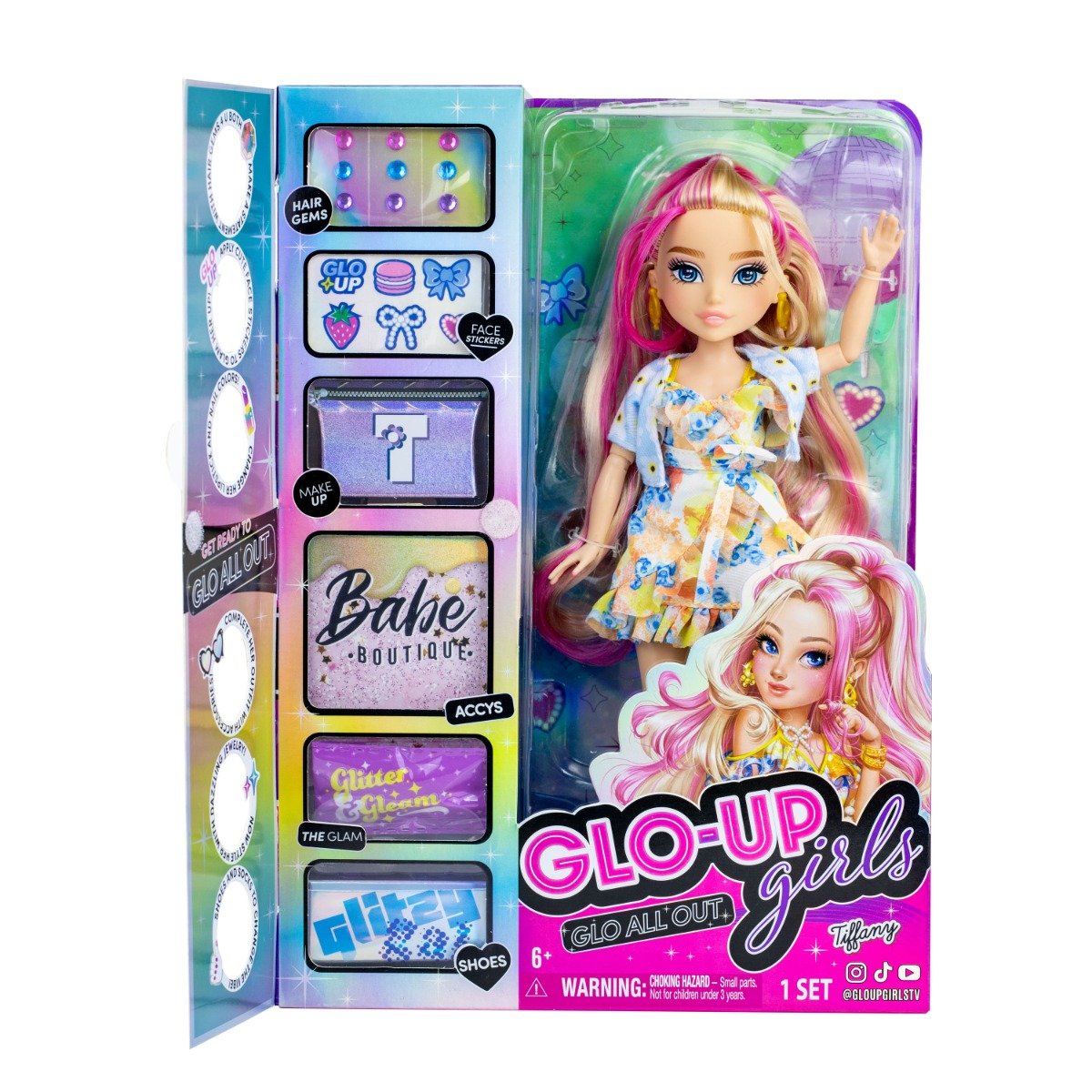 Papusa Glo-Up Girls, Glo All Out, Tiffany Papusi 2023-09-26