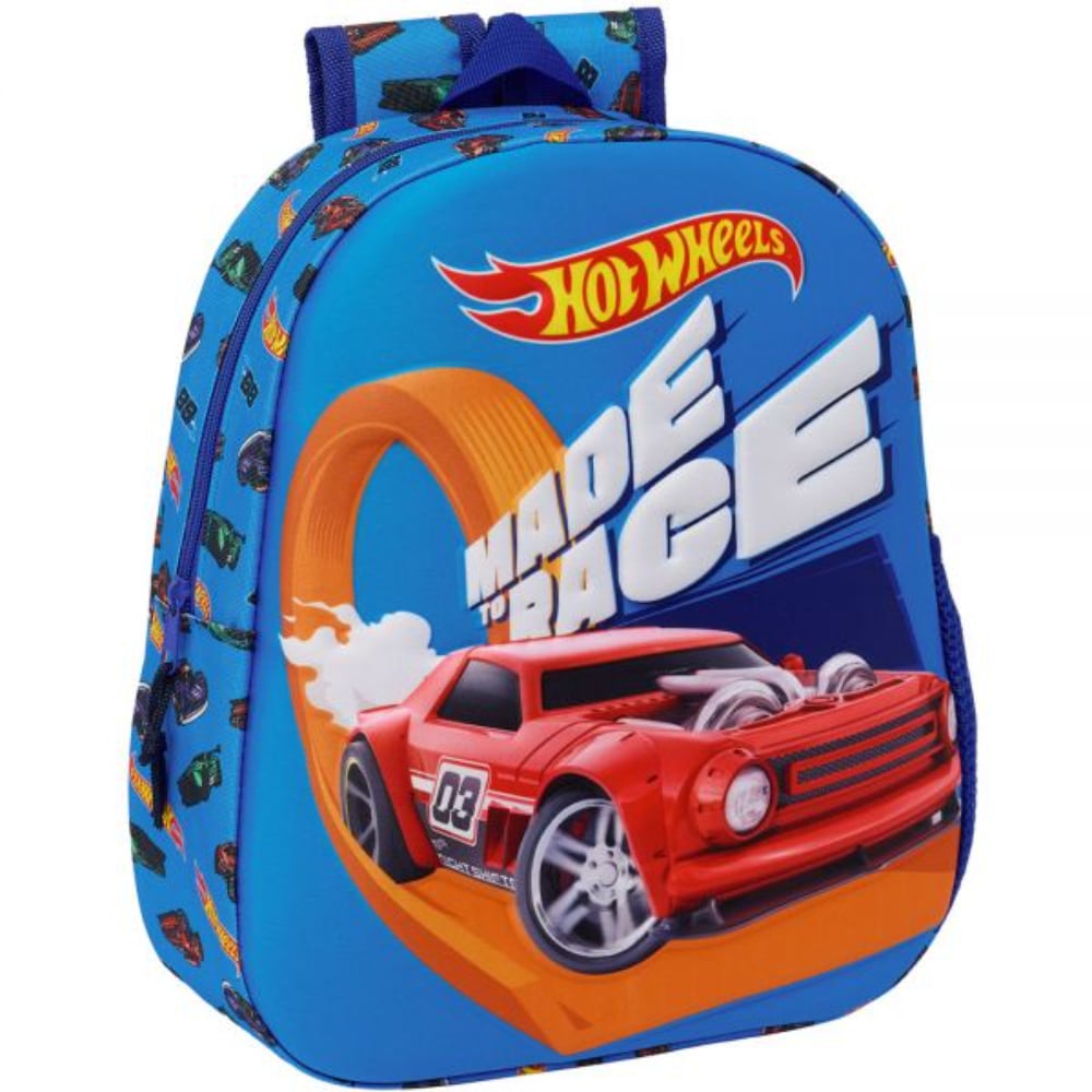 Rucsac 3D, Safta, Hot Wheels, 27 x 33 x 10 cm