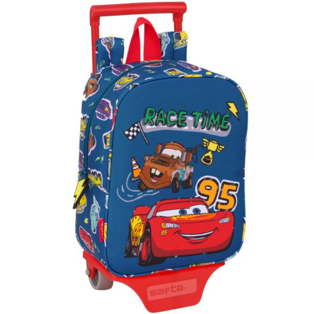 Troler cu rucsac detasabil, Safta, Cars, 22 x 27 x 10 cm