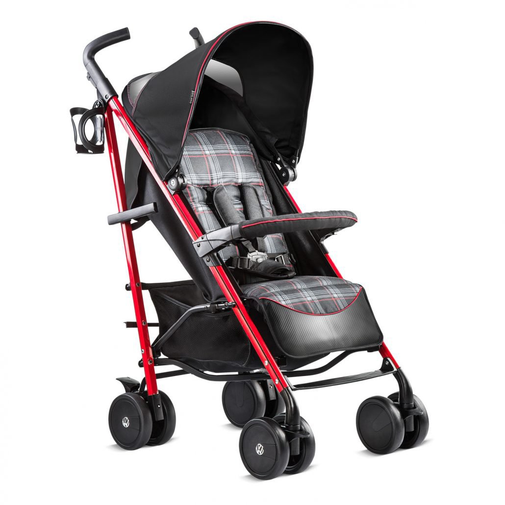 Carucior sport knorr volkswagen gti, negru