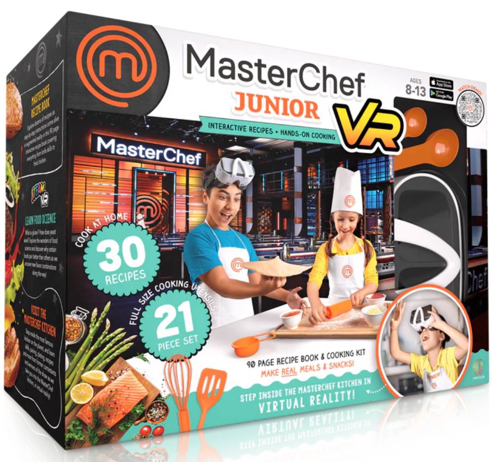 Masterchef Junior, Abacus Brands, Set de gatit interactiv cu realitate virtuala