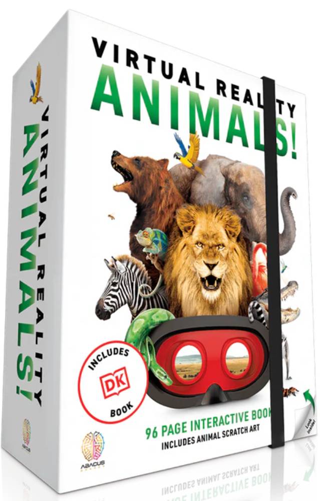 Set interactiv VR, Abacus Brands, Lumea animalelor in realitate virtuala