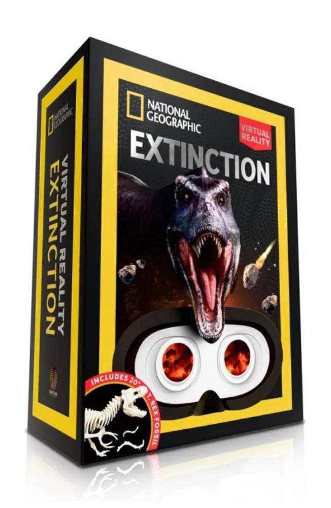 Kit Stem interactiv, Abacus Brands, VR National Geographic, Extinctia dinozaurilor