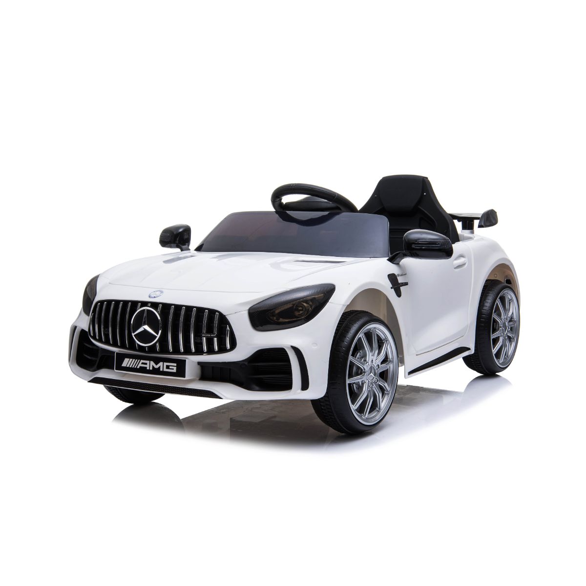 Masinuta electrica, Mercedes-Amg Gt R, alb Alb imagine noua responsabilitatesociala.ro