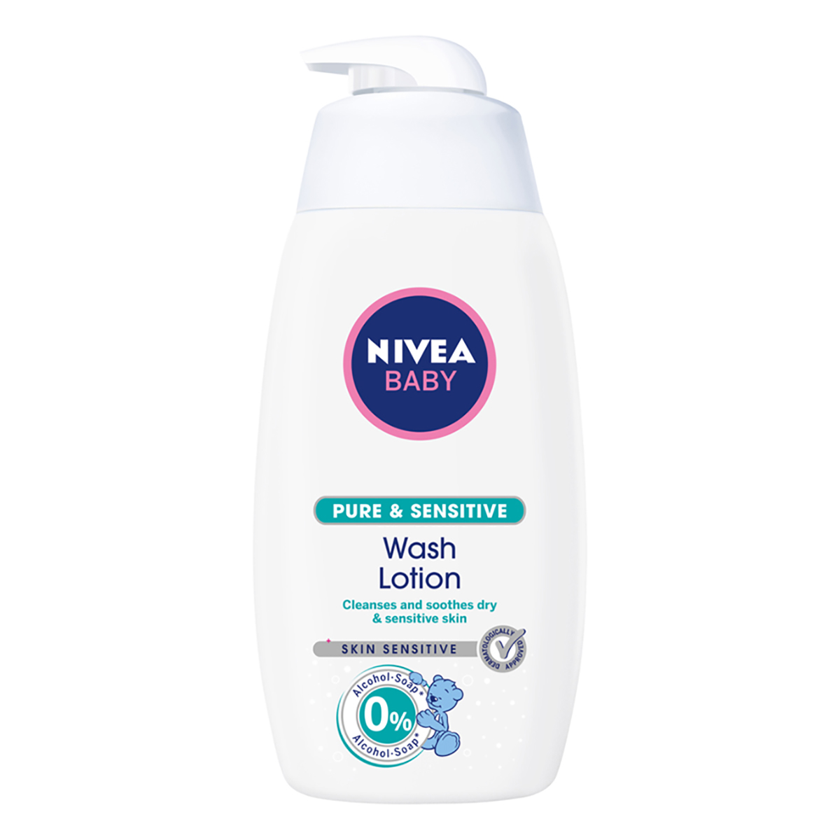 Lotiune de spalat Nivea Baby Pure & Sensitive, 500 ml imagine