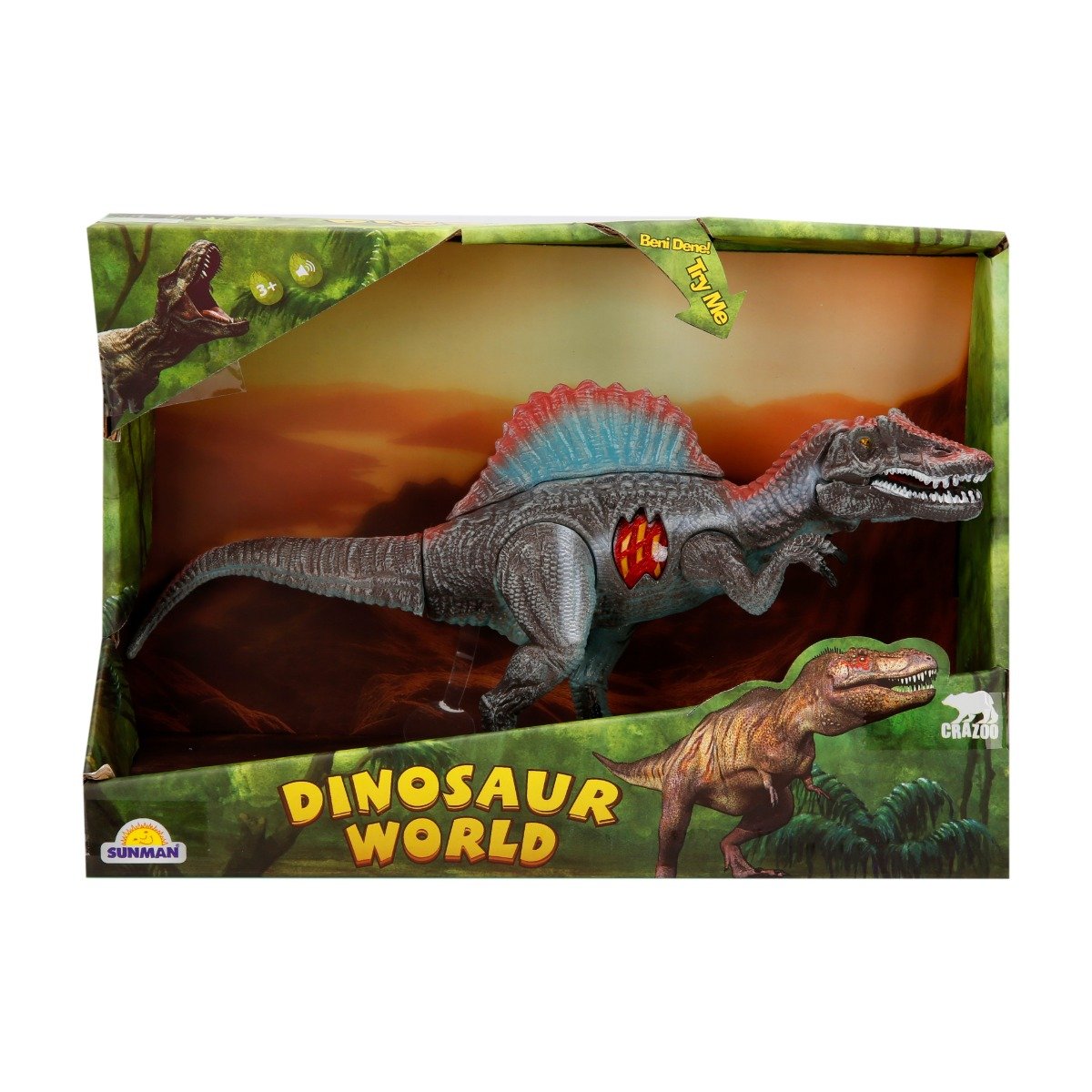 Figurina Dinozaur interactiv, cu sunete, Crazoo Figurine 2023-09-21