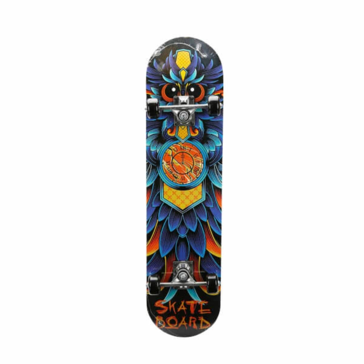 Skateboard Wave, Rising Sports Xtreme, 80 cm, Baykus Role si skateboard imagine 2022
