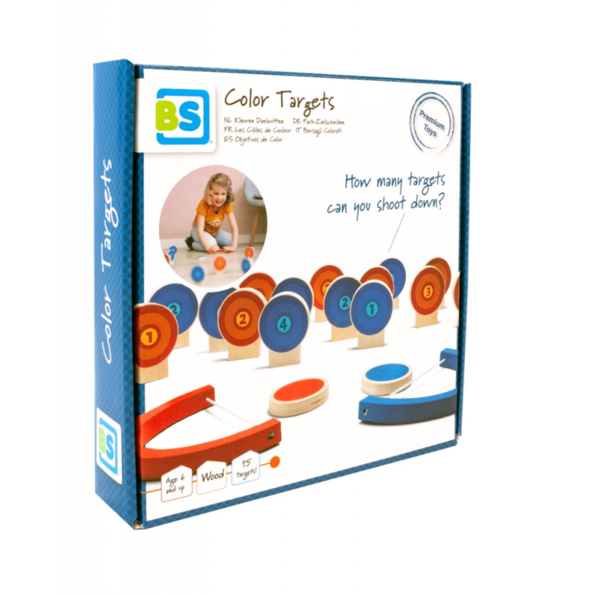 Joc de tras la tinta, BS Toys, Color target BS Toys imagine 2022