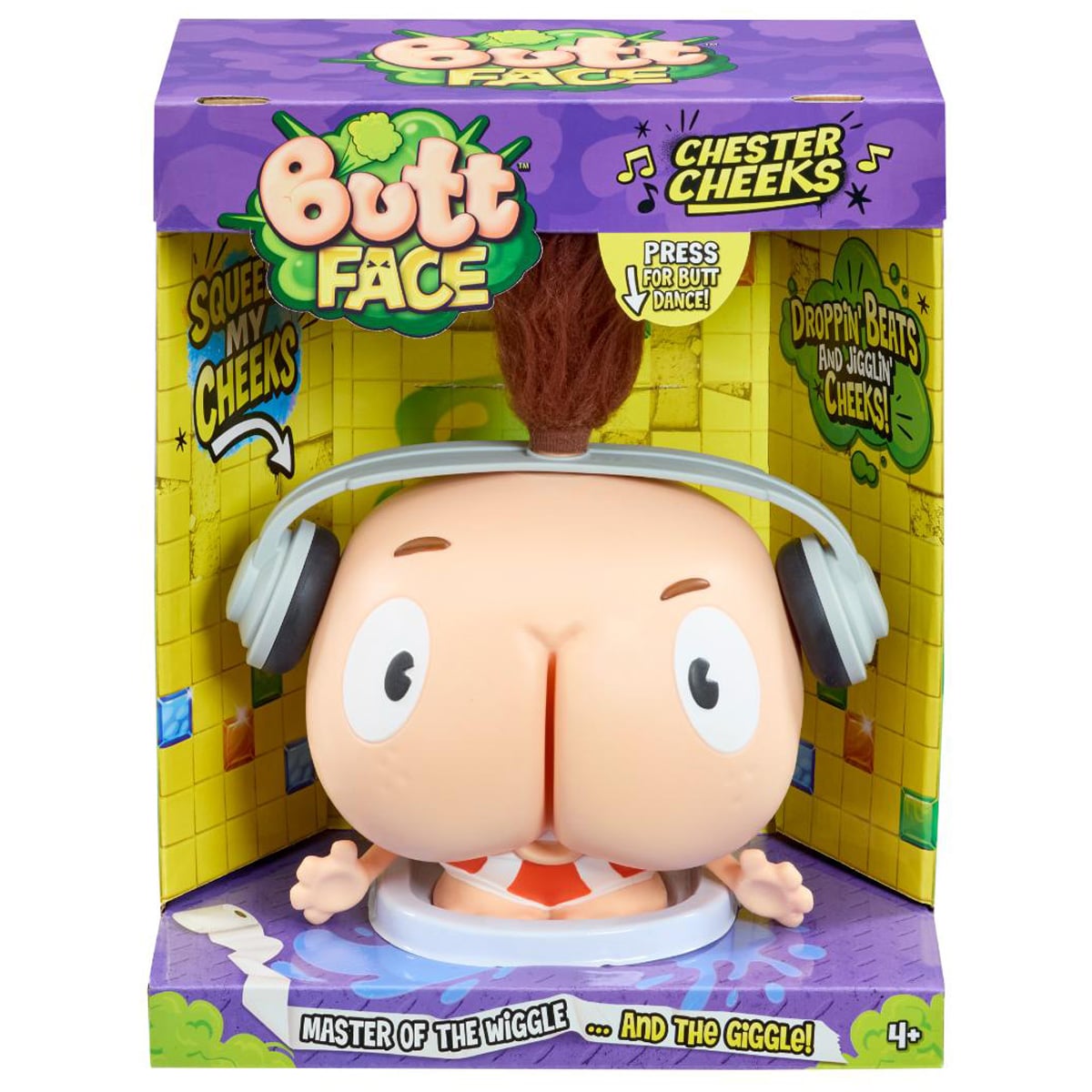 Jucarie interactiva, Goliath, Butt Face, Chester Cheeks