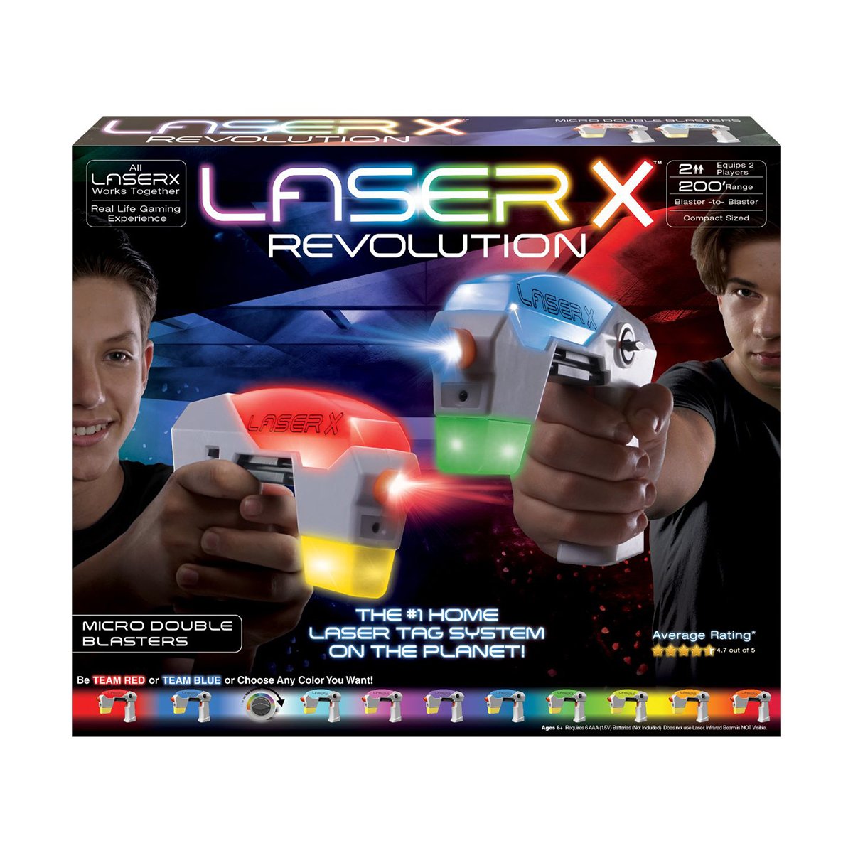 Blaster, Laser X, Micro Evo B2B, set 2 buc