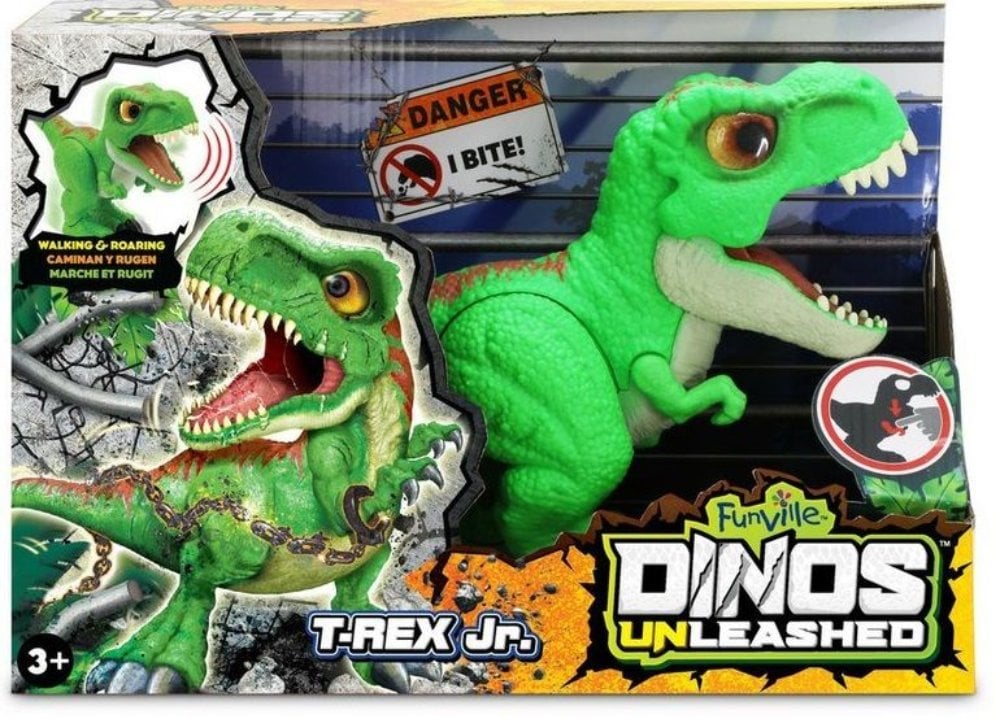 Jucarie interactiva Dinos Unleashed, T-Rex Jr.
