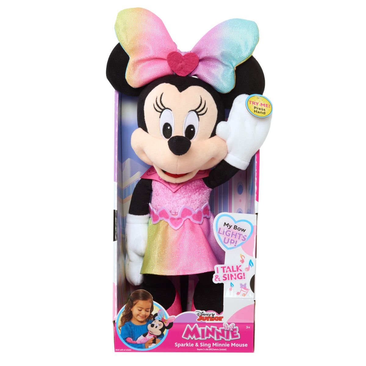 Jucarie de plus interactiva, Disney Minnie Mouse Jucarii interactive 2023-06-02 3