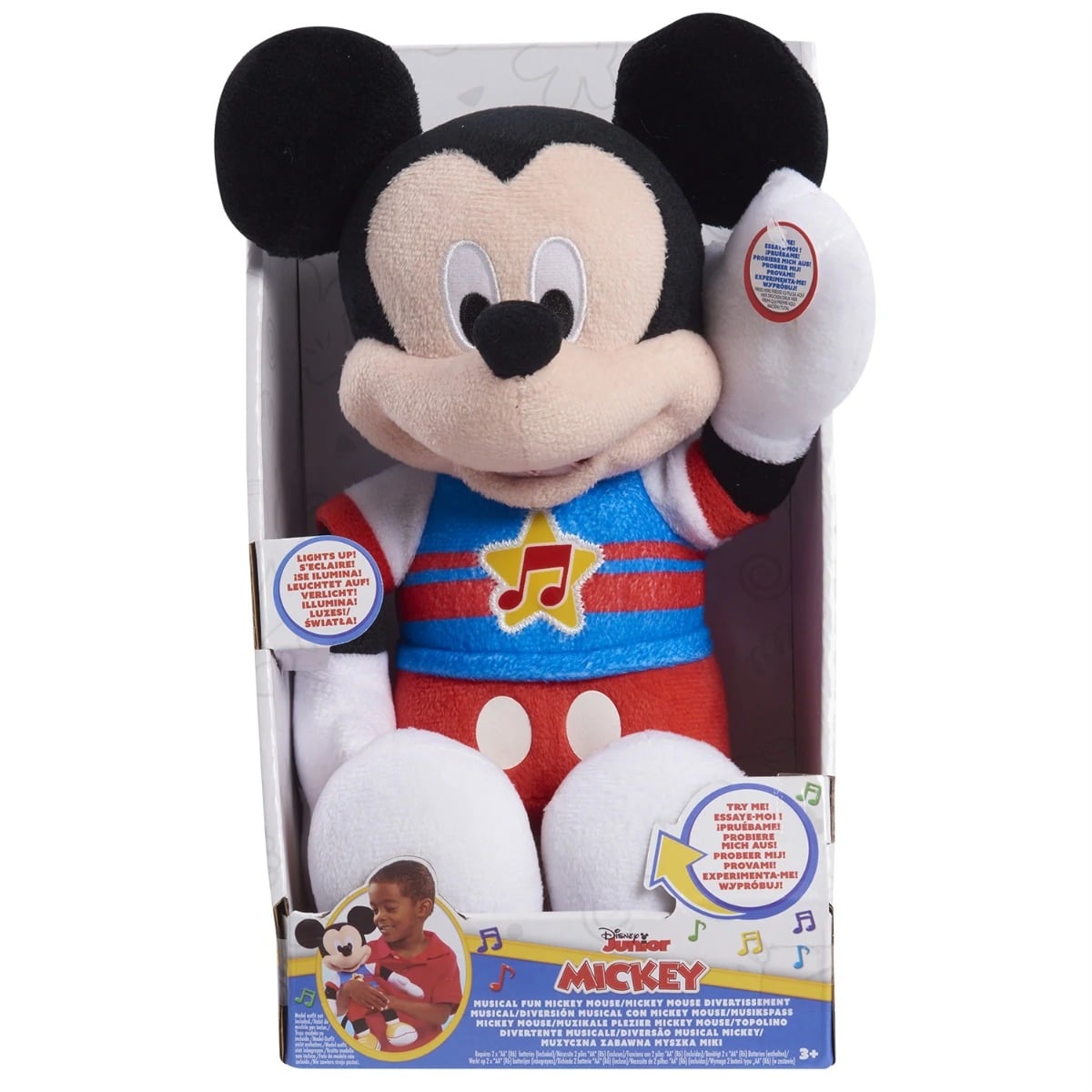 Jucarie de plus, Disney Junior, Mickey Mouse, Funhouse Singing Fun