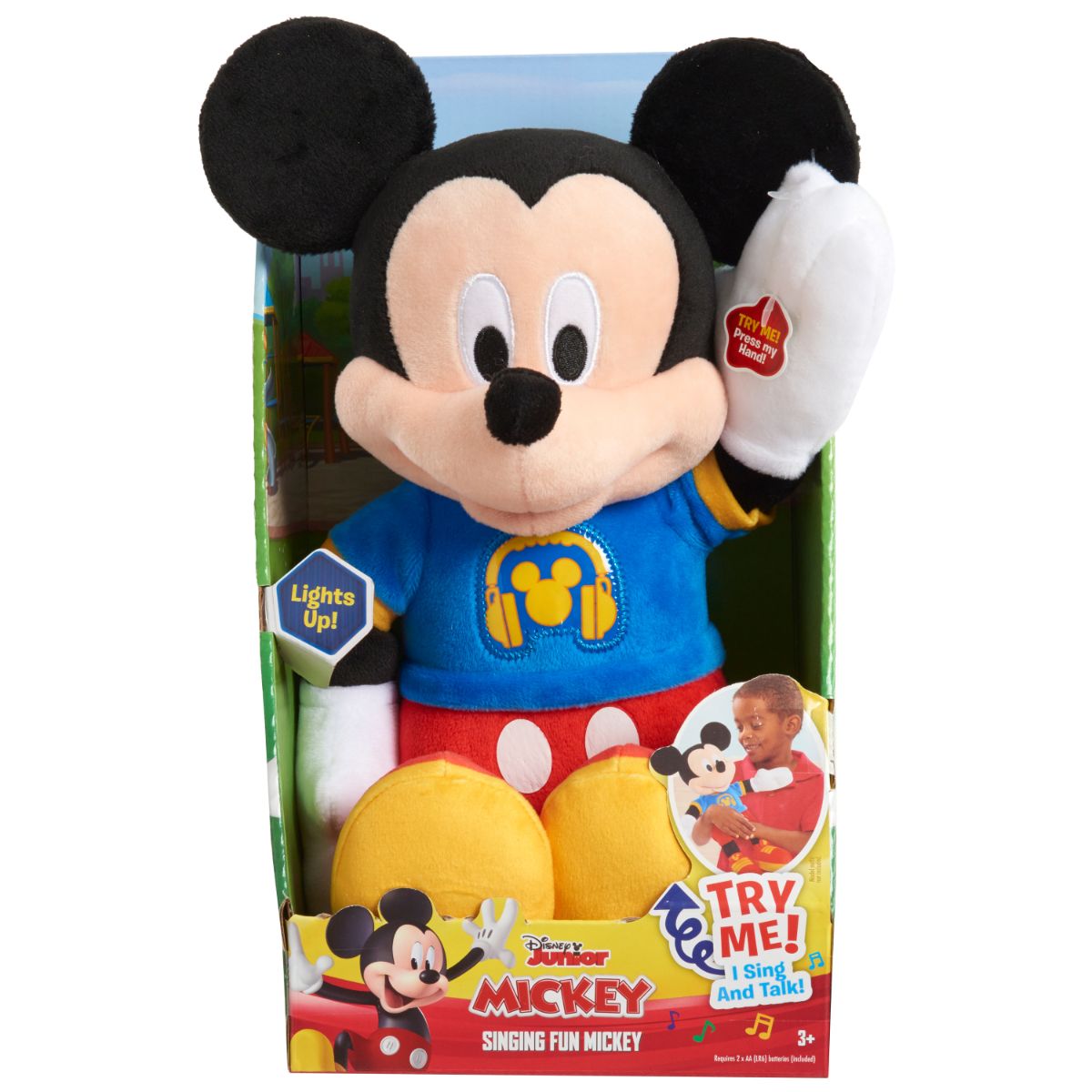 Jucarie de plus, Mickey Mouse, Disney, Singing Fun Disney Mickey Mouse imagine noua