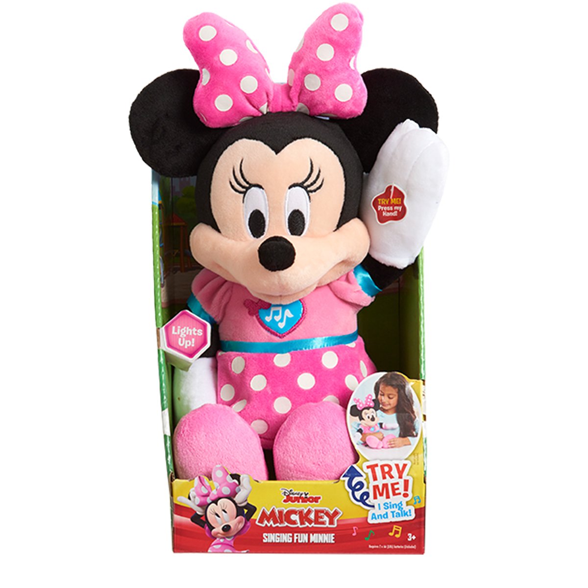 Jucarie de plus, Minnie Mouse, Singing Fun Disney Mickey Mouse