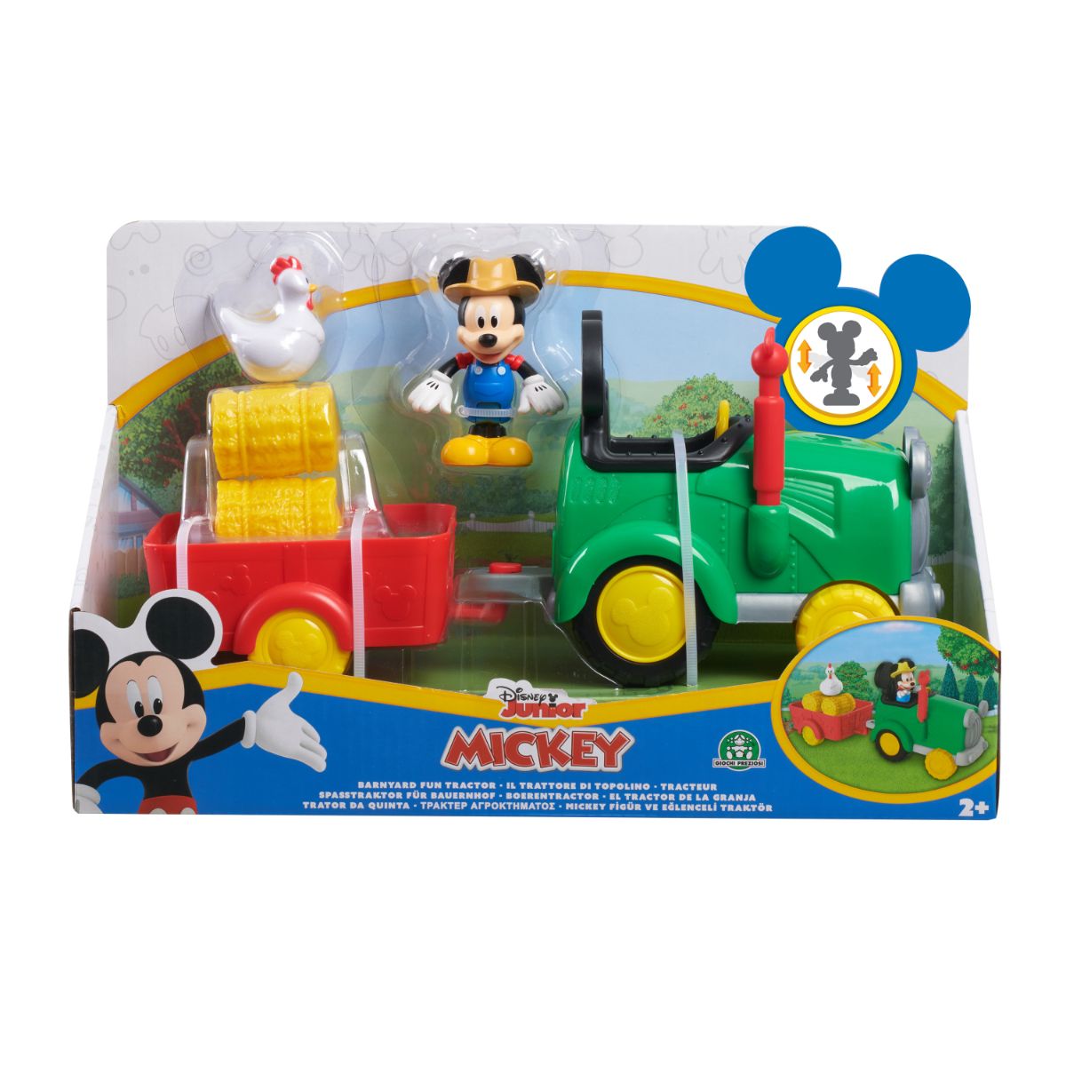 Set tractor cu remorca si figurine Disney Mickey Mouse Disney