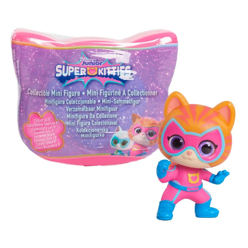 Figurina surpriza, Disney Junior, Superkitties, 5 cm