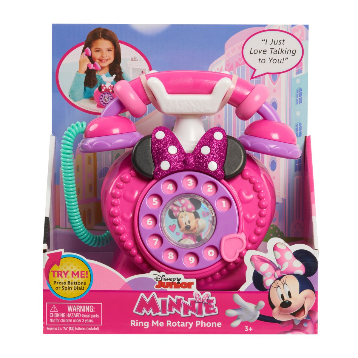 Telefon fix, Minnie Mouse, Happy Helpers Phone Disney Minnie Mouse imagine noua