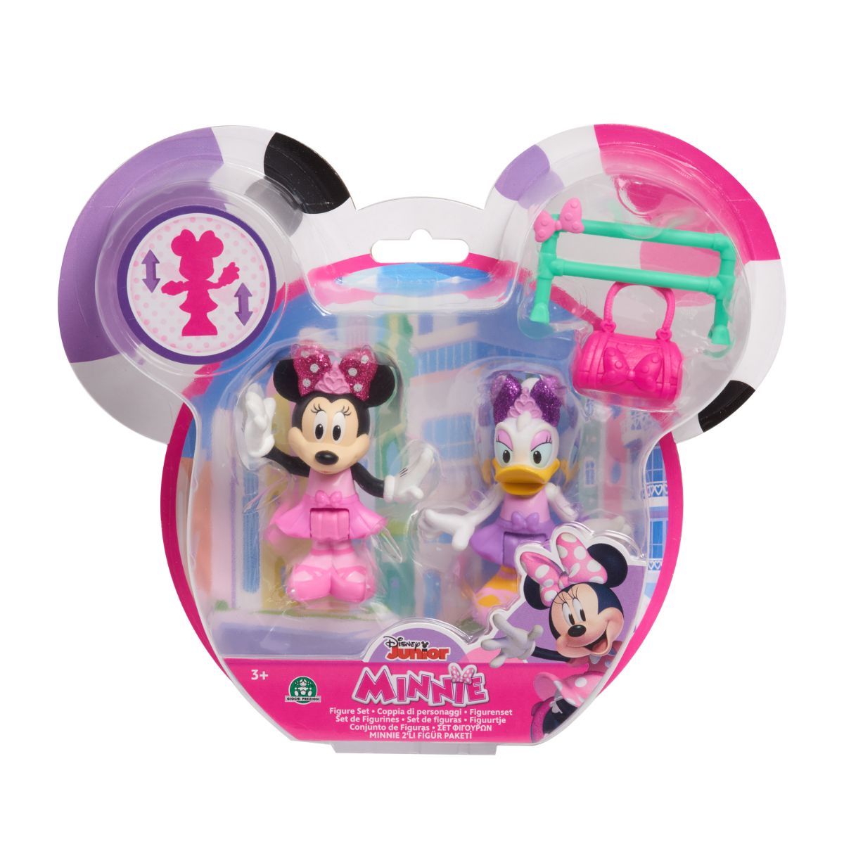 Set 2 figurine Disney Minnie Mouse, 89961 89961 imagine 2022 protejamcopilaria.ro