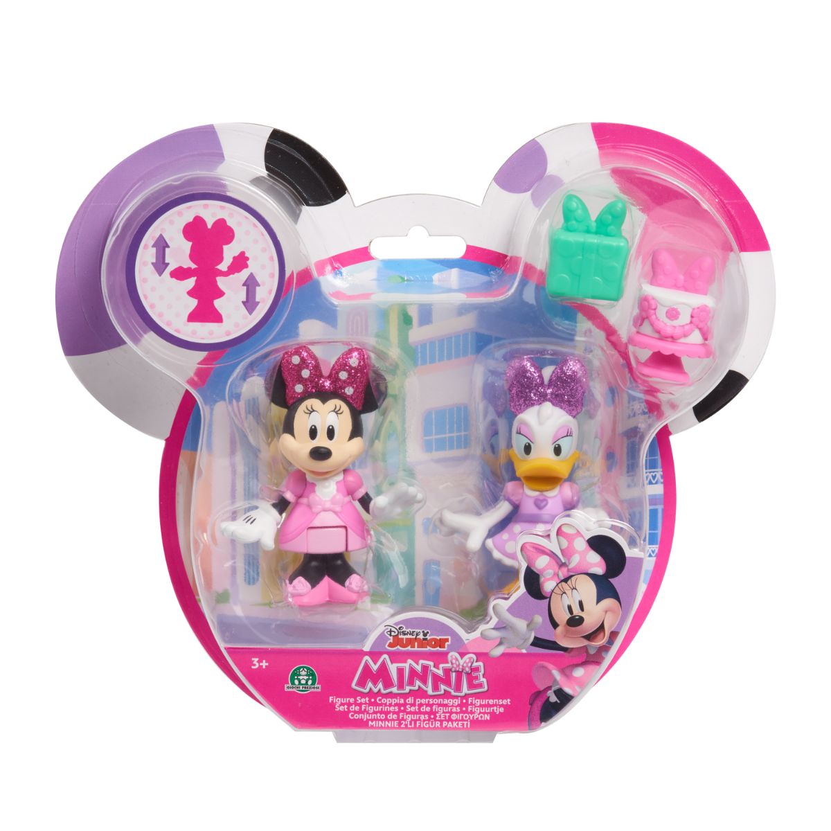 Set 2 figurine Disney Minnie Mouse, 89963 89963
