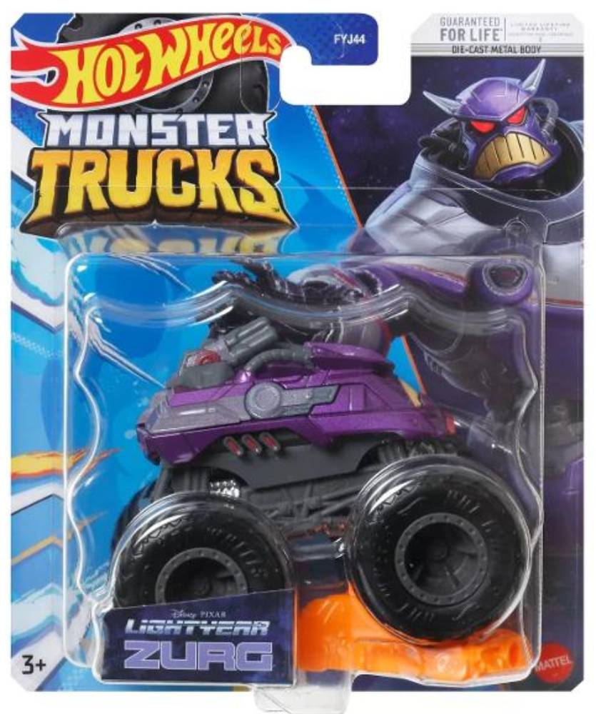 Masinuta Hot Wheels Monster Truck, Lightyear Zurg, HPX08
