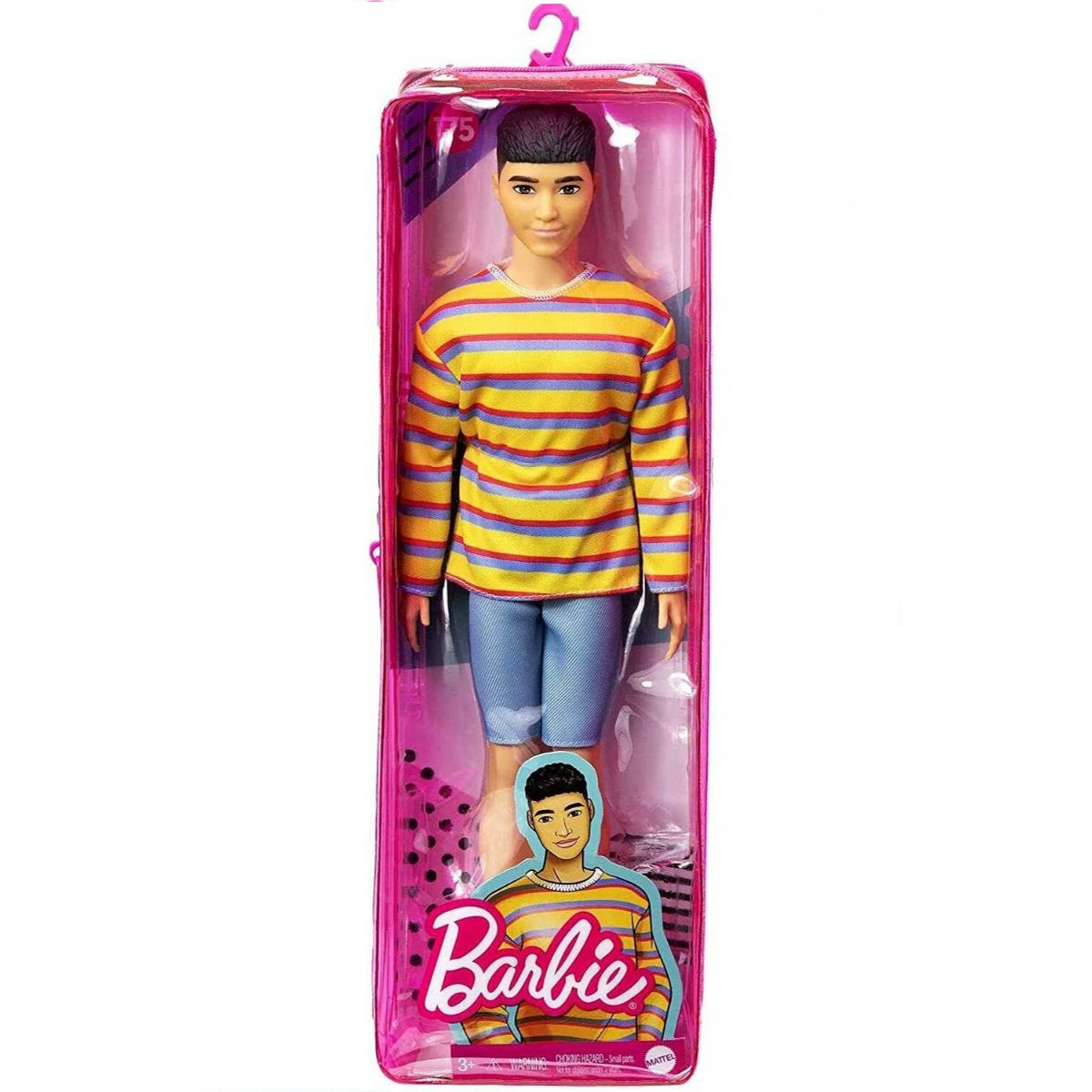Papusa Barbie Fashionistas, Ken GRB91 Barbie imagine noua responsabilitatesociala.ro