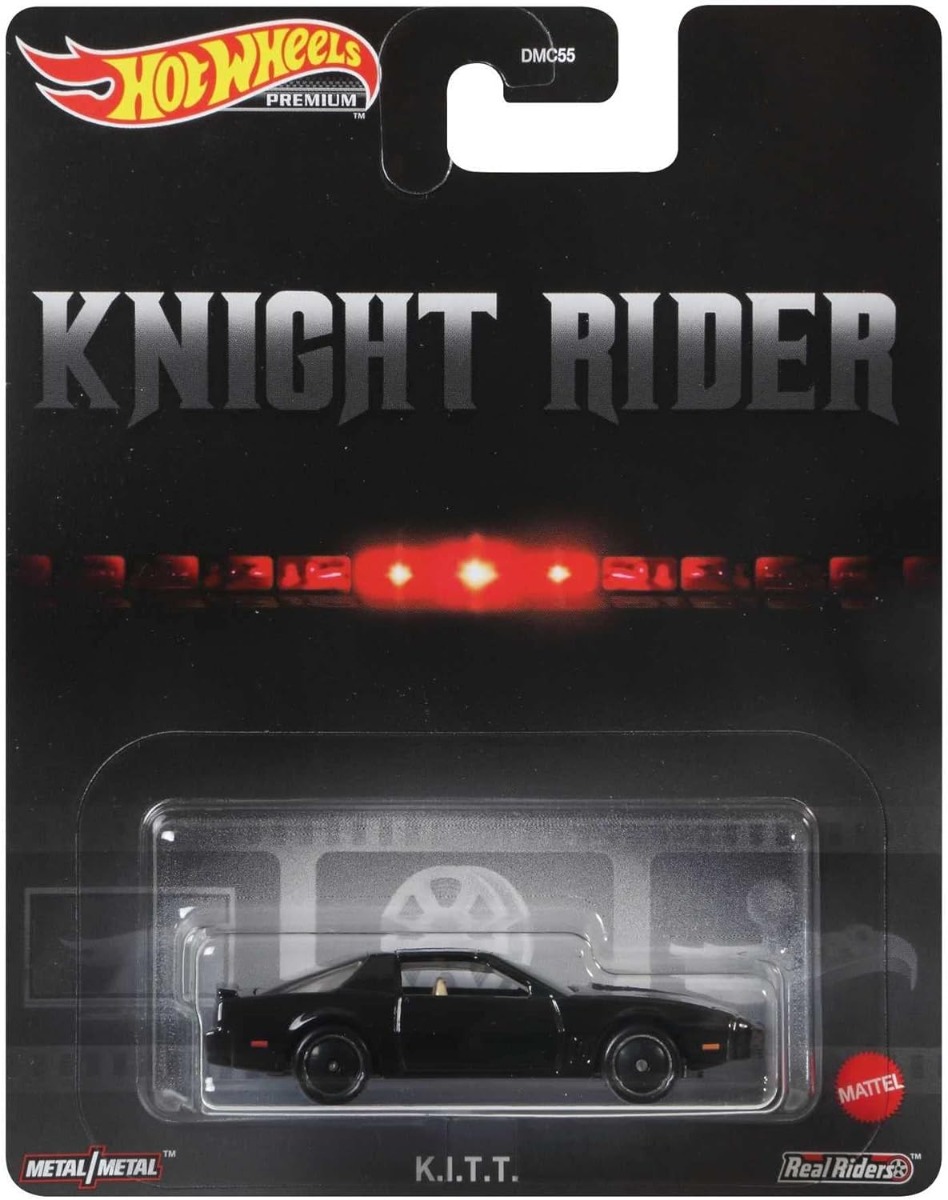 Masinuta Hot Wheels Retro, K.I.T.T. Knight Rider, 1:64, GRL67