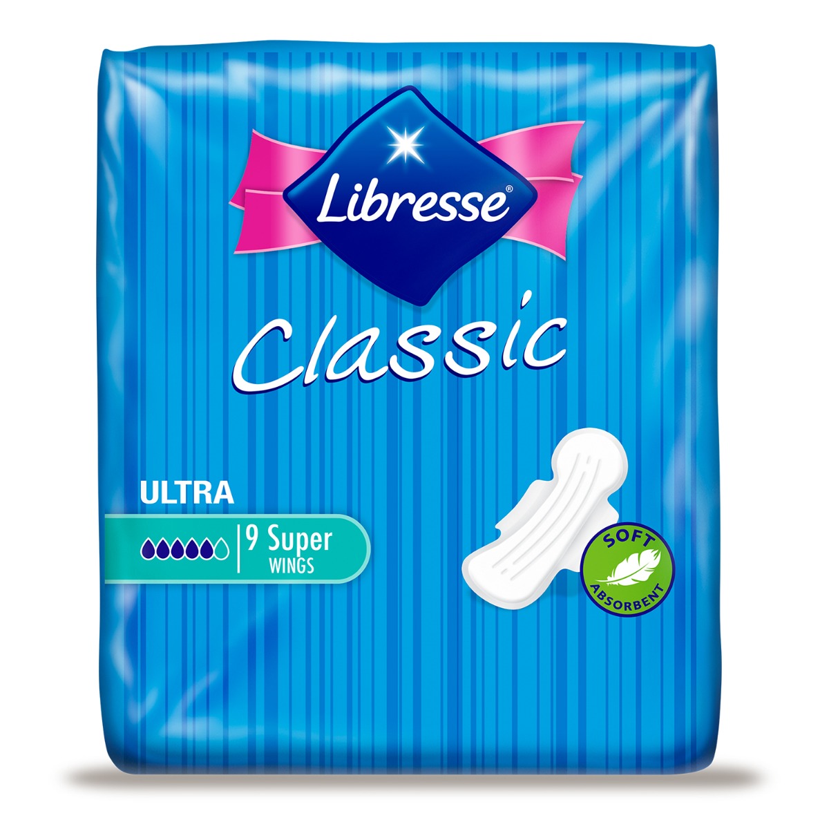 Absorbante libresse classic ultra super, 9 bucati