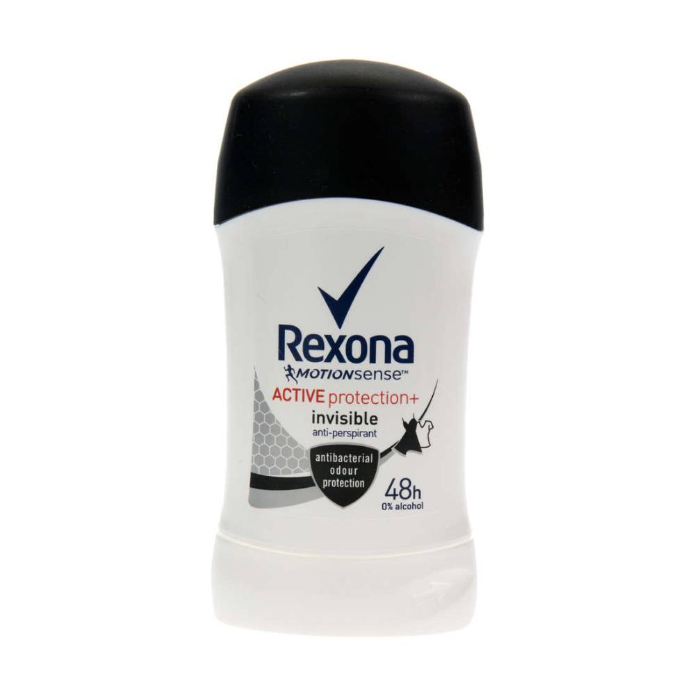 Deodorant stick Rexona Invisible Black White, 40ml imagine